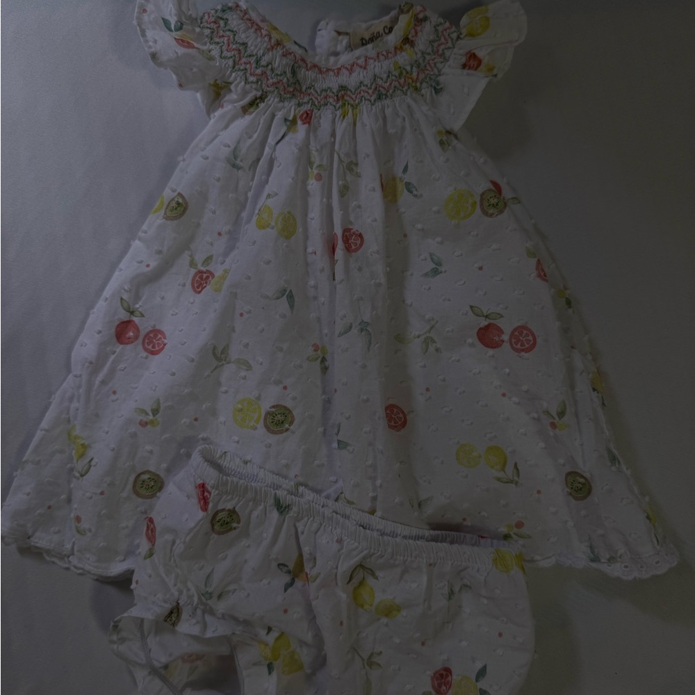 Floral Kids Dress Set doña carmen spanish clothes